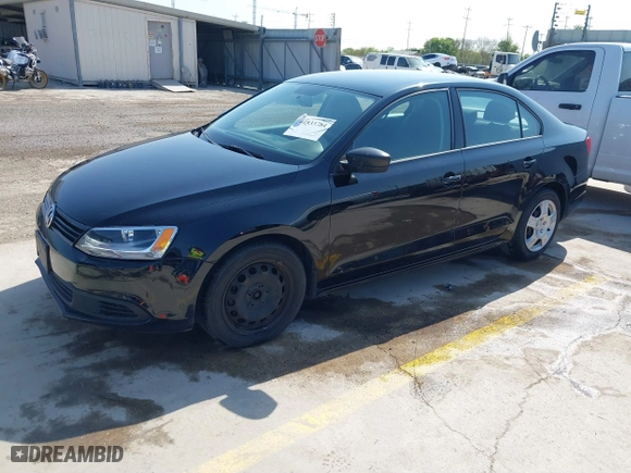 2014 Volkswagen Jetta Sedan S with VIN 3VW2K7AJ9EM386678, listed as a IAAI auction lot 41833784 with 98,390 mi miles. Bid and sale history available at carsss.com. Image 17.