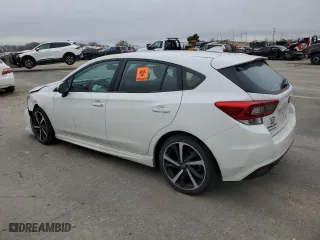 2022 Subaru Impreza Sport with VIN 4S3GTAL62N3717081, listed as a Copart auction lot 81731584 with 32,237 mi miles and Salvage Title. Bid and sale history available at carsss.com. Image 2.