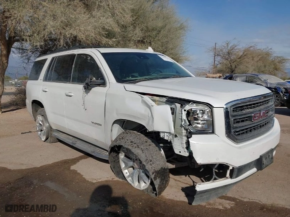 2017 GMC Yukon SLT with VIN 1GKS2BKC7HR376552, listed as a IAAI auction lot 41450226 with 124,590 mi miles. Bid and sale history available at carsss.com. Image 6.