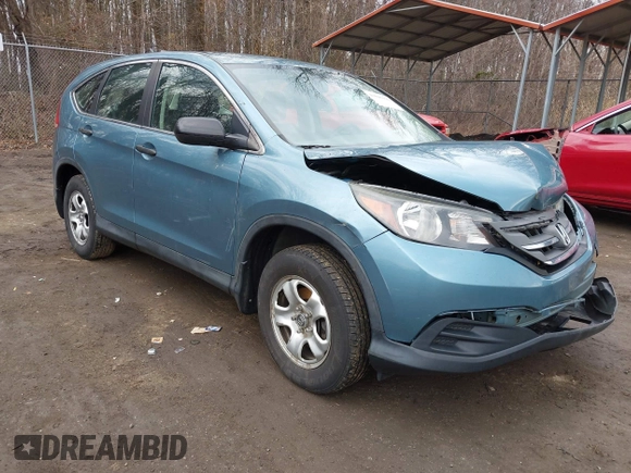 2014 Honda CR-V LX with VIN 2HKRM4H3XEH662387, listed as a IAAI auction lot 41690192 with 160,798 mi miles and . Bid and sale history available at carsss.com. Image 1.
