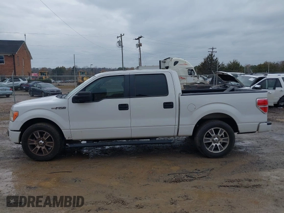 2014 Ford F-150 XL with VIN 1FTFW1CF8EFA66332, listed as a IAAI auction lot 41033667 with 200,513 mi miles. Bid and sale history available at carsss.com. Image 14.