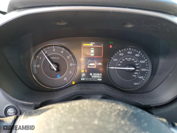 2020 Subaru Impreza Premium with VIN 4S3GKAD69L3606669, listed as a Copart auction lot 73061374 with 35,856 mi miles and Salvage Title. Bid and sale history available at carsss.com. Image 9.
