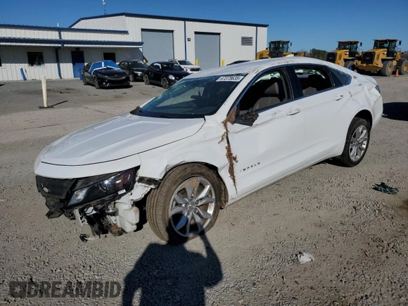 2018 Chevrolet Impala LT with VIN 2G1105SA3J9165533, listed as a Copart auction lot 47375635 with 143,335 mi miles and Salvage Title. Bid and sale history available at DreamBid. Image 1.
