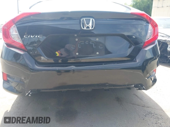 2019 Honda Civic Sedan LX with VIN 2HGFC2F61KH510012, listed as a IAAI auction lot 42073212 with 86,487 mi miles. Bid and sale history available at carsss.com. Image 6.