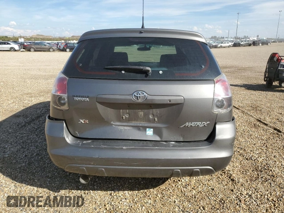 2006 Toyota Matrix STD with VIN 2T1KR32E76C620156, listed as a Copart auction lot 69892614 with 236,522 mi miles and Salvage Title. Bid and sale history available at DreamBid. Image 6.