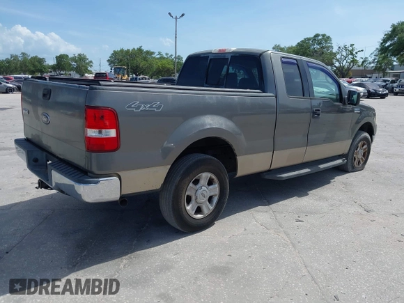 2004 Ford F-150 XLT with VIN 1FTPX14574NA33950, listed as a IAAI auction lot 41966655 with 160,523 mi miles. Bid and sale history available at carsss.com. Image 4.