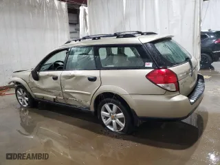2008 Subaru Outback (Natl) i with VIN 4S4BP61C887327227, listed as a Copart auction lot 88222555 with 166,658 mi miles and Non Repairable. Bid and sale history available at carsss.com. Image 2.
