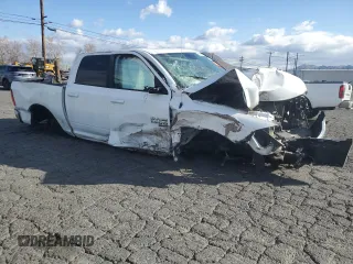 2021 Ram 1500 Classic SLT with VIN 1C6RR6LG5MS533682, listed as a Copart auction lot 42604015 with 53,373 mi miles and Salvage Title. Bid and sale history available at carsss.com. Image 4.