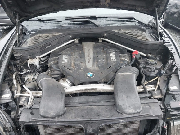 2014 BMW X6 50i with VIN 5UXFG8C57EL593257, listed as a IAAI auction lot 41655486 with 128,292 mi miles. Bid and sale history available at carsss.com. Image 10.