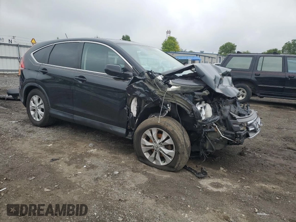 2014 Honda CR-V EX z VIN 2HKRM4H59EH702086, wystawiony jako Copart lot #57152195 z przebiegiem 92 066 mil mil oraz Szkoda całkowita • Salvage title. Historia ofert i sprzedaży dostępna na DreamBid. Obrazek 4.