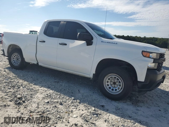 2021 Chevrolet Silverado 1500 Work Truck with VIN 1GCRWAEF4MZ130258, listed as a Copart auction lot 70047554 with 149,661 mi miles and Salvage Title. Bid and sale history available at DreamBid. Image 4.