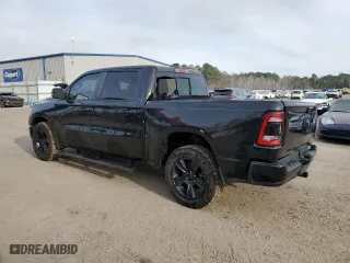 2020 Ram 1500 Big Horn with VIN 1C6RRFFG5LN268299, listed as a Copart auction lot 82467744 with 84,673 mi miles and Salvage Title. Bid and sale history available at carsss.com. Image 2.