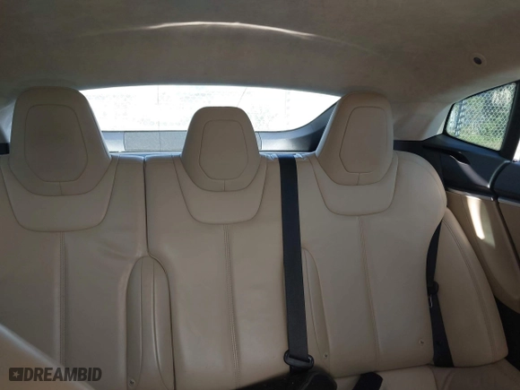 2016 Tesla Model S 70 kWh Battery with VIN 5YJSA1E16GF129997, listed as a IAAI auction lot 42108270 with 1 mi miles. Bid and sale history available at carsss.com. Image 8.