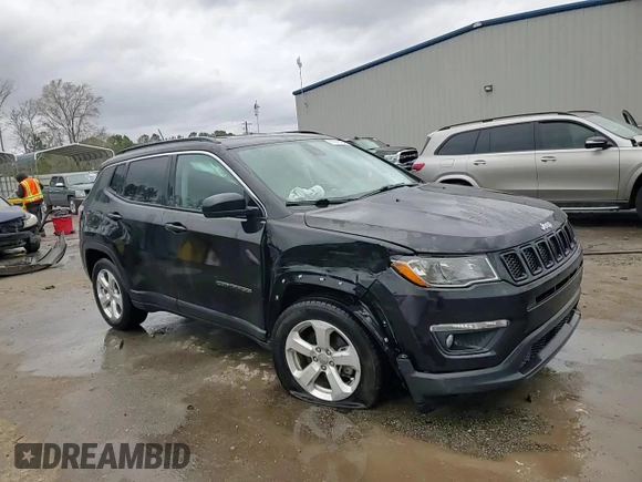 2019 Jeep Compass Altitude with VIN 3C4NJCBB8KT772853, listed as a Copart auction lot 87075124 with 91,746 mi miles and Salvage Title. Bid and sale history available at carsss.com. Image 15.