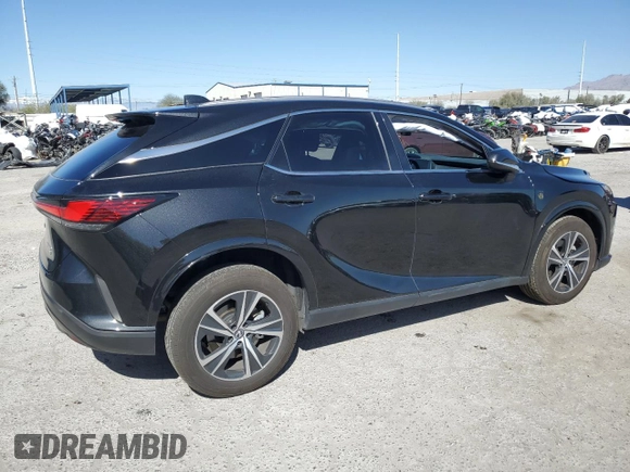 2023 Lexus RX with VIN 2T2BAMCA8PC026925, listed as a Copart auction lot 50385224 with 14,316 mi miles. Bid and sale history available at carsss.com. Image 3.