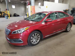 2016 Hyundai Sonata 2.4L Sport with VIN 5NPE34AF4GH415195, listed as a Copart auction lot 62117423 with 98,743 mi miles and Salvage Title. Bid and sale history available at carsss.com. Image 1.