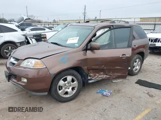 2004 Acura MDX with VIN 2HNYD18224H509408, listed as a IAAI auction lot 41588953 with 259,307 mi miles. Bid and sale history available at carsss.com. Image 2.