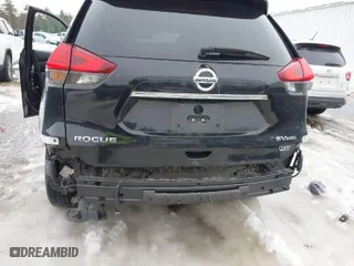 2017 Nissan Rogue SV with VIN KNMAT2MV7HP618061, listed as a IAAI auction lot 41612440 with 41,038 mi miles. Bid and sale history available at carsss.com. Image 6.