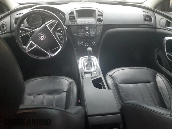 2011 Buick Regal CXL RL2 with VIN 2G4GP5EC8B9196834, listed as a Copart auction lot 74107594 with Not provided miles and Salvage title. Bid and sale history available at DreamBid. Image 8.