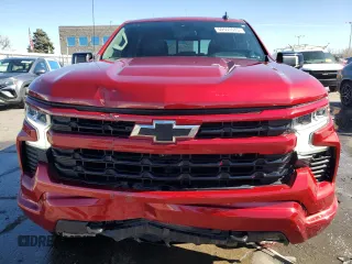 2023 Chevrolet Silverado 1500 RST with VIN 1GCUDEED8PZ206719, listed as a Copart auction lot 50555575 with 15,310 mi miles and Salvage Title. Bid and sale history available at DreamBid. Image 5.