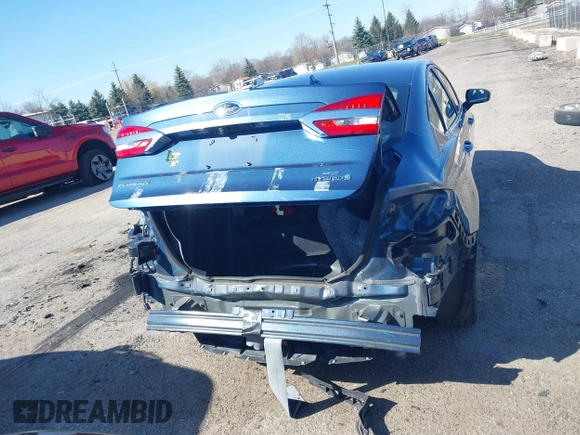 2019 Ford Fusion SE with VIN 3FA6P0LU8KR131951, listed as a IAAI auction lot 41908428 with 58,611 mi miles and . Bid and sale history available at DreamBid. Image 16.