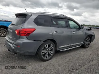 2018 Nissan Pathfinder SV with VIN 5N1DR2MM2JC646202, listed as a Copart auction lot 61668565 with 225,370 mi miles and Salvage title. Bid and sale history available at DreamBid. Image 3.