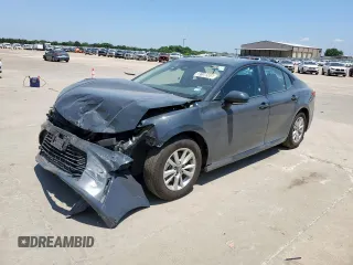 2025 Toyota Camry LE z VIN 4T1DAACK4SU578661, wystawiony jako Copart lot #58158565 z przebiegiem 16 236 mil mil oraz Nie do naprawy • Non repairable. Historia ofert i sprzedaży dostępna na DreamBid. Obrazek 1.