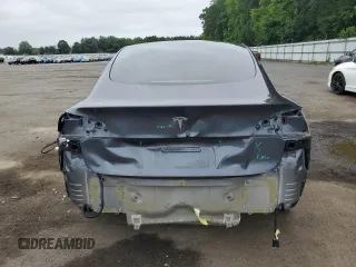 2023 Tesla Model 3 with VIN 5YJ3E1EA1PF678225, listed as a Copart auction lot 62634945 with 24,932 mi miles and Salvage title. Bid and sale history available at DreamBid. Image 6.