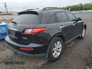 2005 Infiniti FX with VIN JNRAS08W45X206881, listed as a Copart auction lot 58867185 with 121,055 mi miles and Clean title. Bid and sale history available at DreamBid. Image 3.