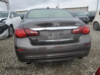 2017 Infiniti Q70 3.7 with VIN JN1BY1PR9HM210552, listed as a Copart auction lot 47819325 with 50,847 mi miles and Salvage title. Bid and sale history available at DreamBid. Image 6.