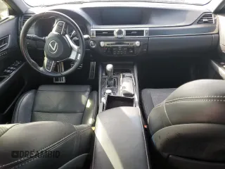 2018 Lexus GS with VIN JTHBZ1BL7JA014449, listed as a Copart auction lot 74606174 with 27,442 mi miles and Salvage Title. Bid and sale history available at carsss.com. Image 8.