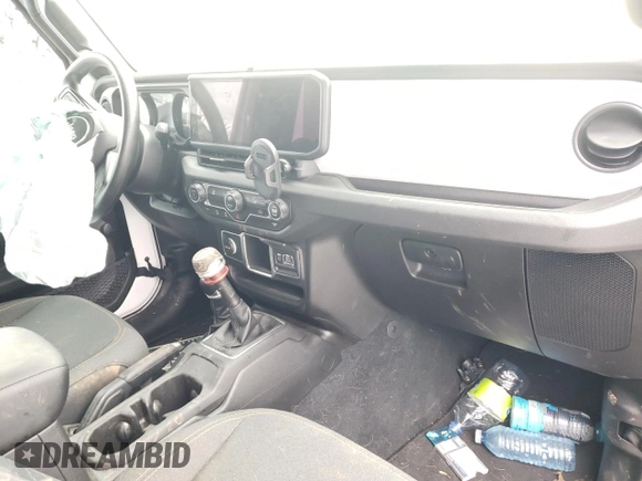2024 Jeep Wrangler Willys with VIN 1C4PJXAG4RW273324, listed as a Copart auction lot 70769794 with Not provided miles and Salvage title. Bid and sale history available at DreamBid. Image 8.