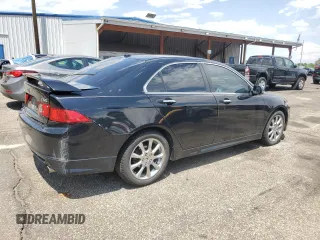 2006 Acura TSX Navi with VIN JH4CL96946C007019, listed as a Copart auction lot 62790095 with 209,820 mi miles and Salvage title. Bid and sale history available at DreamBid. Image 3.