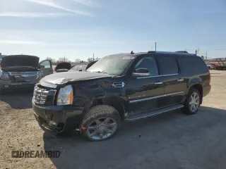 2008 Cadillac Escalade ESV with VIN 1GYFK66838R230685, listed as a Copart auction lot 48529765 with 245,996 mi miles and Salvage Title. Bid and sale history available at carsss.com. Image 1.
