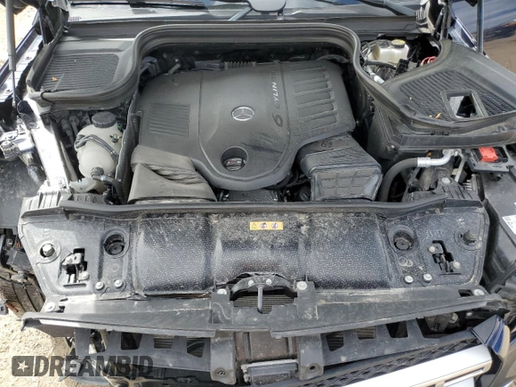 2022 Mercedes-Benz GLS 450 with VIN 4JGFF5KE2NA805414, listed as a Copart auction lot 50157484 with 18,903 mi miles and Salvage Title. Bid and sale history available at DreamBid. Image 12.