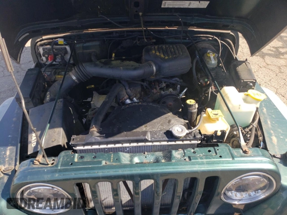 2000 Jeep Wrangler SE with VIN 1J4FA29P3YP751755, listed as a Copart auction lot 55366675 with 114,493 mi miles and Clean title. Bid and sale history available at DreamBid. Image 11.