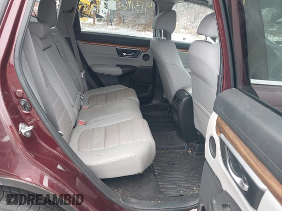 2017 Honda CR-V EX-L with VIN 5J6RW2H8XHL064045, listed as a IAAI auction lot 41311602 with 62,671 mi miles. Bid and sale history available at carsss.com. Image 8.