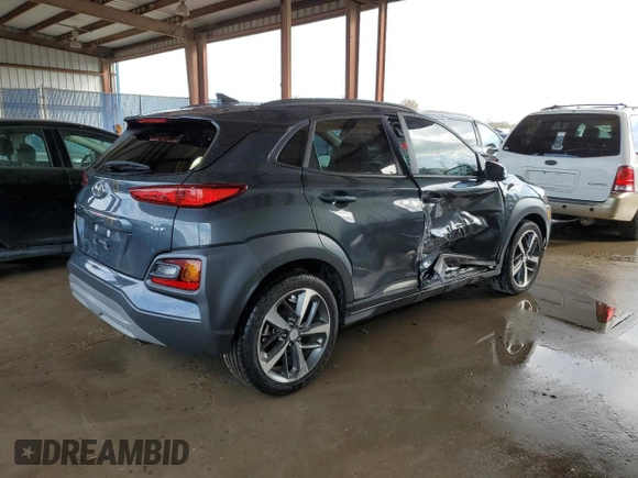 2020 Hyundai Kona Limited with VIN KM8K33A59LU493780, listed as a Copart auction lot 38136083 with 9,084 mi miles. Bid and sale history available at carsss.com. Image 3.