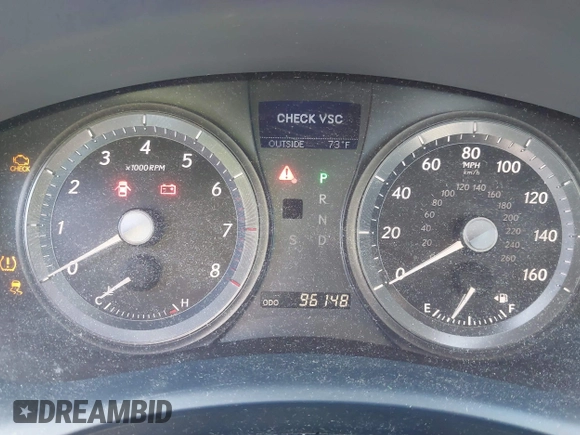 2008 Lexus ES 350 with VIN JTHBJ46GX82174741, listed as a IAAI auction lot 42051646 with 96,148 mi miles. Bid and sale history available at carsss.com. Image 7.