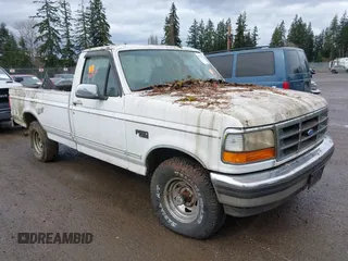 1995 Ford F-150 with VIN 1FTEF14H4SLA77725, listed as a IAAI auction lot 41782420 with 234,976 mi miles. Bid and sale history available at carsss.com. Image 1.