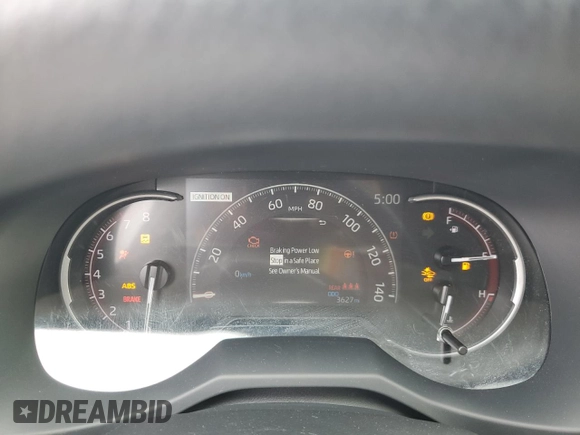 2024 Toyota RAV4 XLE with VIN JTMW1RFV5RD118145, listed as a Copart auction lot 72935174 with 3,627 mi miles and Salvage Title. Bid and sale history available at carsss.com. Image 9.