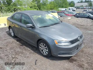 2011 Volkswagen Jetta SE with VIN 3VWDZ7AJ7BM350536, listed as a IAAI auction lot 42635071 with 214,919 mi miles and . Bid and sale history available at DreamBid. Image 1.