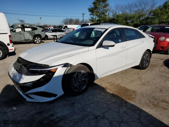 2024 Hyundai Elantra SEL with VIN KMHLM4DG0RU755764, listed as a Copart auction lot 82397224 with 13,349 mi miles and Salvage Title. Bid and sale history available at carsss.com. Image 1.