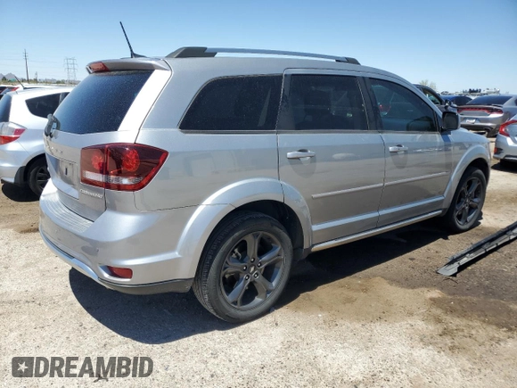 2019 Dodge Journey Crossroad z VIN 3C4PDCGG1KT797517, wystawiony jako Copart lot #54095955 z przebiegiem 40 186 mil mil oraz Szkoda całkowita • Salvage title. Historia ofert i sprzedaży dostępna na DreamBid. Obrazek 3.
