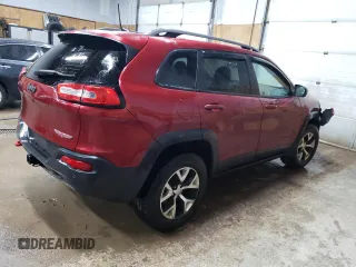 2017 Jeep Cherokee Trailhawk z VIN 1C4PJMBS7HW524644, wystawiony jako Copart lot #54374875 z przebiegiem 166 138 mil mil oraz Czysty tytuł • Clean title. Historia ofert i sprzedaży dostępna na DreamBid. Obrazek 3.