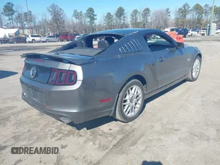 2014 Ford Mustang GT with VIN 1ZVBP8CF1E5206700, listed as a IAAI auction lot 41591289 with 118,769 mi miles and . Bid and sale history available at DreamBid. Image 4.