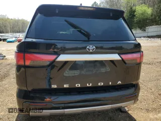 2023 Toyota Sequoia SR5 with VIN 7SVAAABA2PX008072, listed as a Copart auction lot 47744975 with 61,767 mi miles and Clean Title. Bid and sale history available at carsss.com. Image 6.