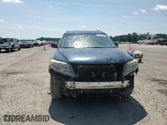 2015 Nissan Pathfinder S with VIN 5N1AR2MN6FC645878, listed as a Copart auction lot 60121285 with 191,449 mi miles and Salvage title. Bid and sale history available at DreamBid. Image 15.