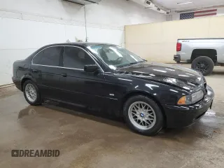 2001 BMW 5 Series 525i z VIN WBADT43441GX23709, wystawiony jako Copart lot #56279355 z przebiegiem 150 964 mil mil oraz Czysty tytuł • Clean title. Historia ofert i sprzedaży dostępna na DreamBid. Obrazek 4.