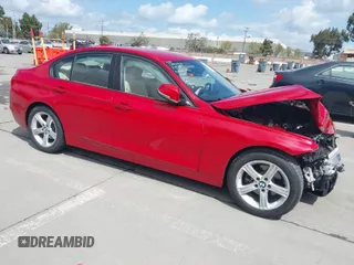 2014 BMW 3 Series 328i with VIN WBA3C1C51EK108296, listed as a IAAI auction lot 41925720 with 37,449 mi miles. Bid and sale history available at carsss.com. Image 1.